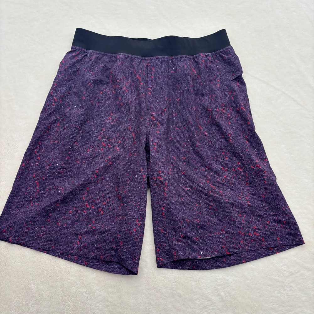 Lululemon THE Short Linerless Men's Large Starry Night Purple Athletic Gym